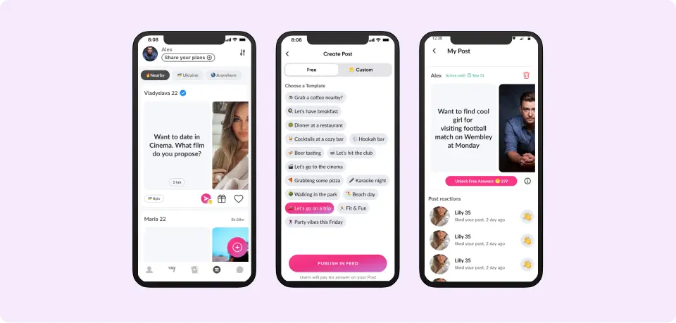 🗓️ Posts — A New Way to Share and Meet on Relike